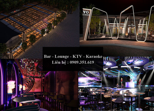 Báo giá thiết kế thi công Bar Club,Lounge,Beer Club,Cafe,Nhà hàng,Karaoke