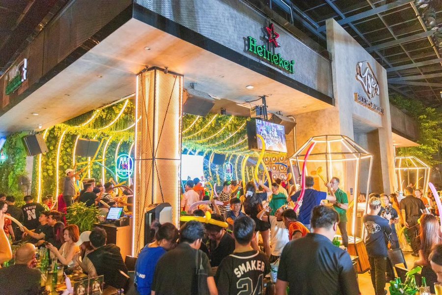 Thiết kế thi công nhà hàng Beer Garden - YOYO Beer Garden  (Hồ Con Rùa) 16