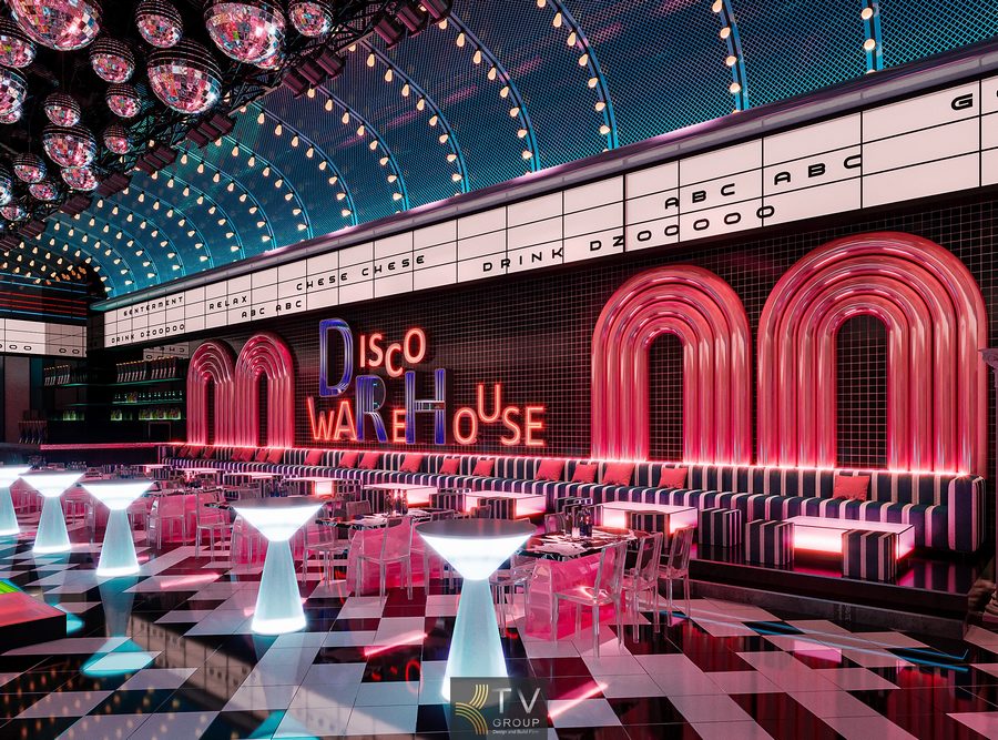 Mô hình Bar Lounge Beer Disco diện tích 300–500m² tối ưu chi phí đầu tư và phù hợp kinh doanh ở khu dân cư hoặc khu du lịch. 