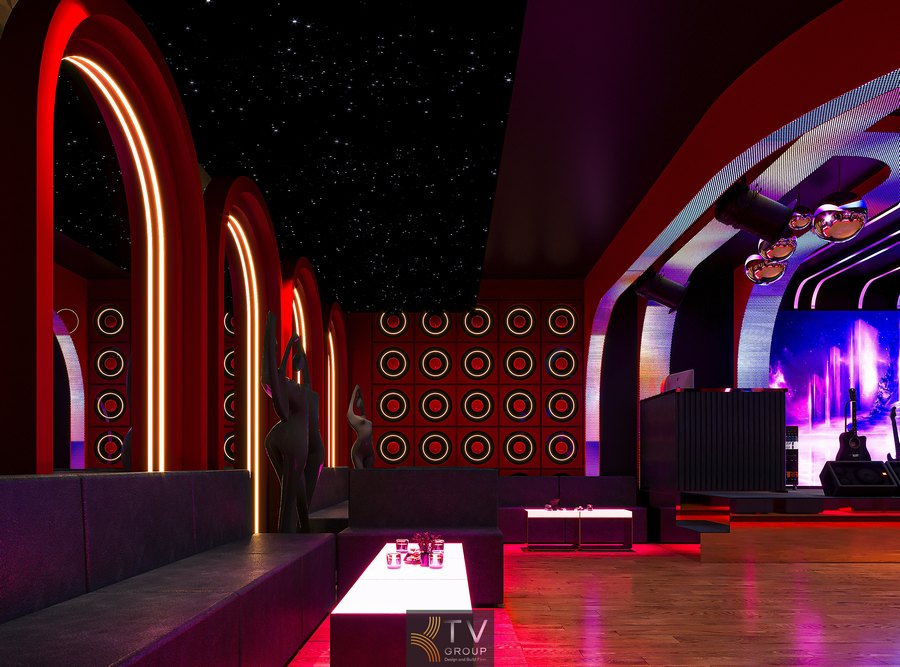 Cafe phòng trà hát cho nhau nghe với thiết kế hiện đại và âm thanh sống động 2