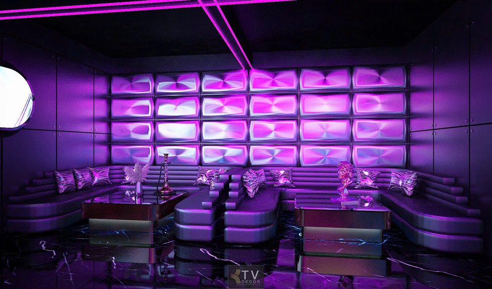 Bứt phá phong cách giải trí – Thiết kế thi công quán bar Lounge cực chất Thiết kế Lounge Bar không gian ảo giác – Điểm đến của giới trẻ hiện đại