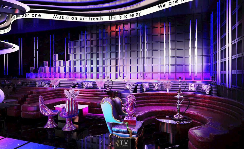Không gian lounge VIP hiện đại – Setup tối ưu trải nghiệm khách hàng