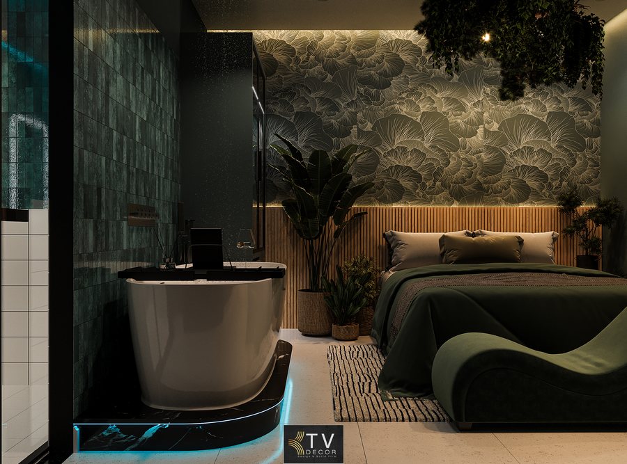 Meta Title: Thiết Kế Thi Công Phòng Khách Sạn Romance Tropical – Sang Trọng & Lãng Mạn