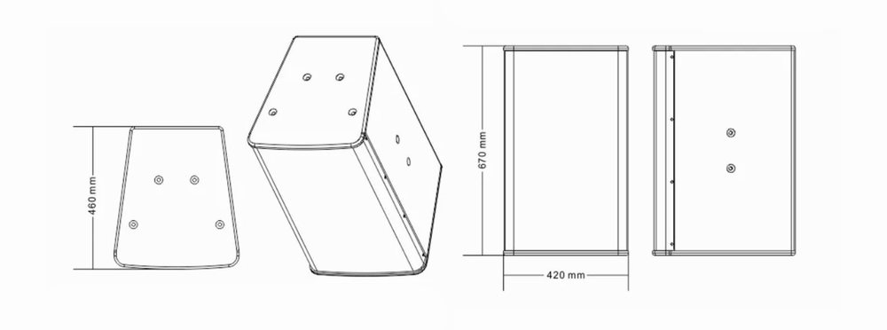 P15 – Loa Đa Hướng Passive Fullrange 15” | Âm Trầm Mạnh Mẽ Cho Bar, Club, Karaoke & Hội Trường 3