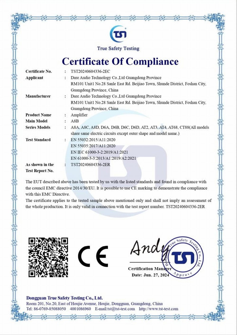 Cục Đẩy Công Suất Dare A8A – Amplifier DSP Class-D 4 Kênh, 3000W/kênh, Công Nghệ Độc Quyền Cho Sân Khấu Lớn Giải pháp âm thanh sân khấu lớn, bar, club. 7