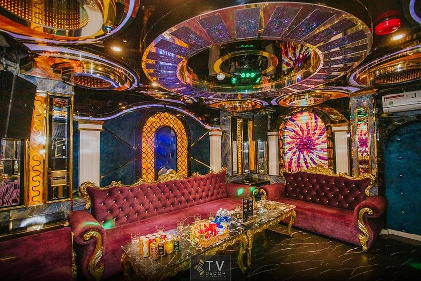 Thiết kế thi công karaoke tại Bình Dương phong cách hoàng gia sang trọng