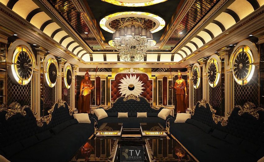 Thi công KTV ROOM với hệ thống ánh sáng LED độc đáo