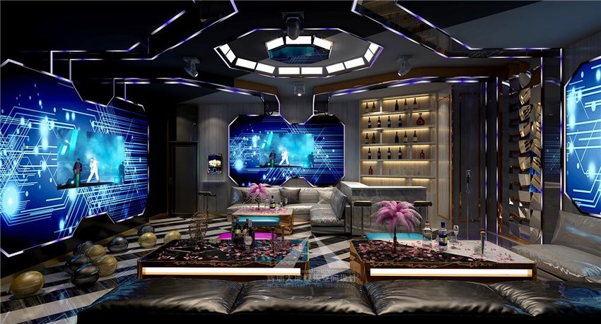 Thiết kế thi công karaoke tại Nha Trang - Khánh Hòa phong cách hiện đại với màn hình LED, nội thất cao cấp và ánh sáng sân khấu sống động. 