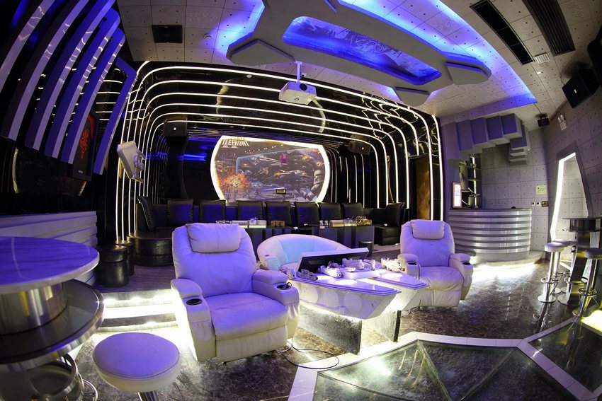 Thiết kế phòng karaoke hoàng gia Phan Thiết  Mẫu karaoke Hàn Quốc đẹp ở Bình Thuận 