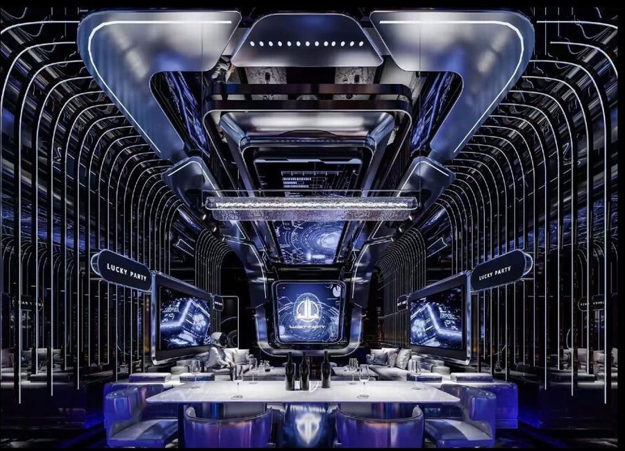 Phòng karaoke VIP có nội thất cao cấp 