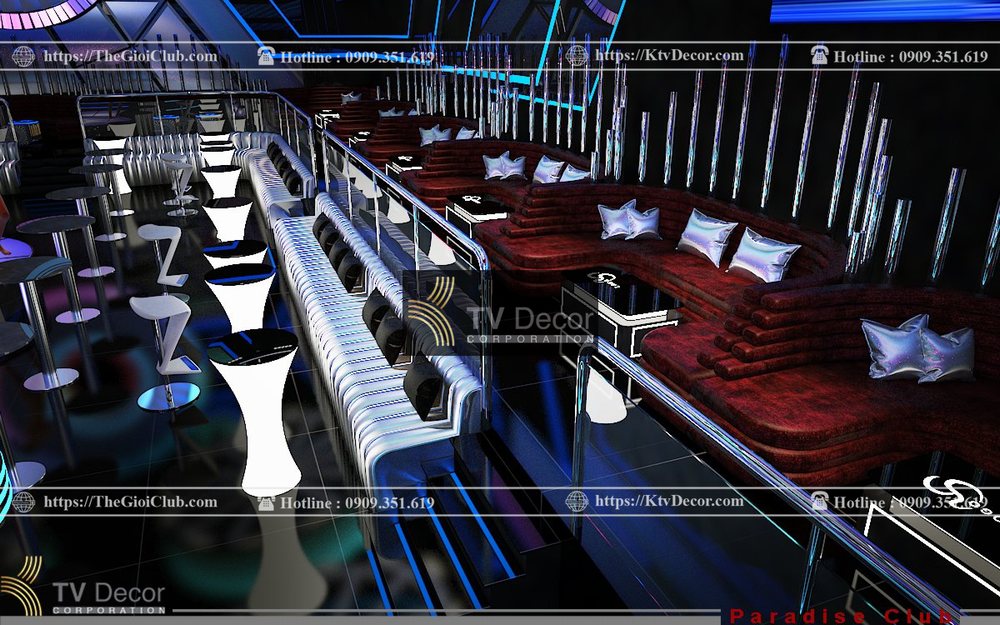 Bar Club - Vũ Trường ? Dịch vụ thiết kế thi công Lounge tại KTV DECOR ! 2
