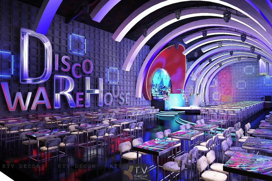 Thiết kế nội thất nhà hàng Garden Lounge hiện đại do KTV Group thực hiện