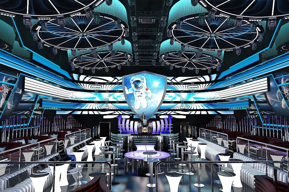 Thiết kế không gian giải trí Bar Club hiện đại và trẻ trung 