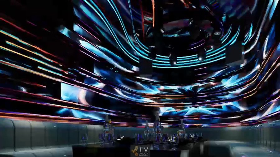Thiết kế phòng Karaoke KTV phong cách Không Gian Ánh Sáng LED Full Room – bùng nổ cảm xúc, tạo trải nghiệm giải trí đỉnh cao với hệ thống LED linh hoạt, sống động từng góc nhìn.