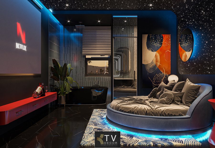 Thiết kế phòng khách sạn với vật liệu cao cấp và bố cục tối ưu Không gian nghỉ dưỡng khách sạn tone sáng nhẹ nhàng thoải mái Phòng khách sạn phong cách châu Âu sang trọng tinh tế