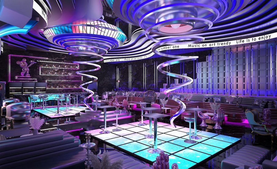 Thiết kế thi công quán Bar Club Lounge mang phong cách châu Âu hiện đại, tạo điểm nhấn độc đáo về đêm.