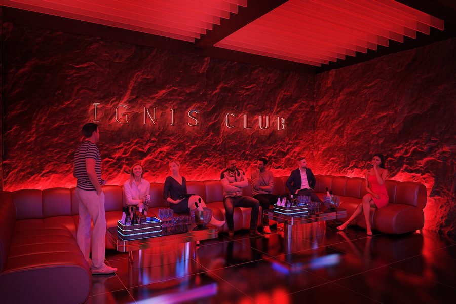 Mẫu thiết kế thi công quán bar hiện đại, nội thất sang trọng và hệ thống đèn LED tạo không gian giải trí đẳng cấp.