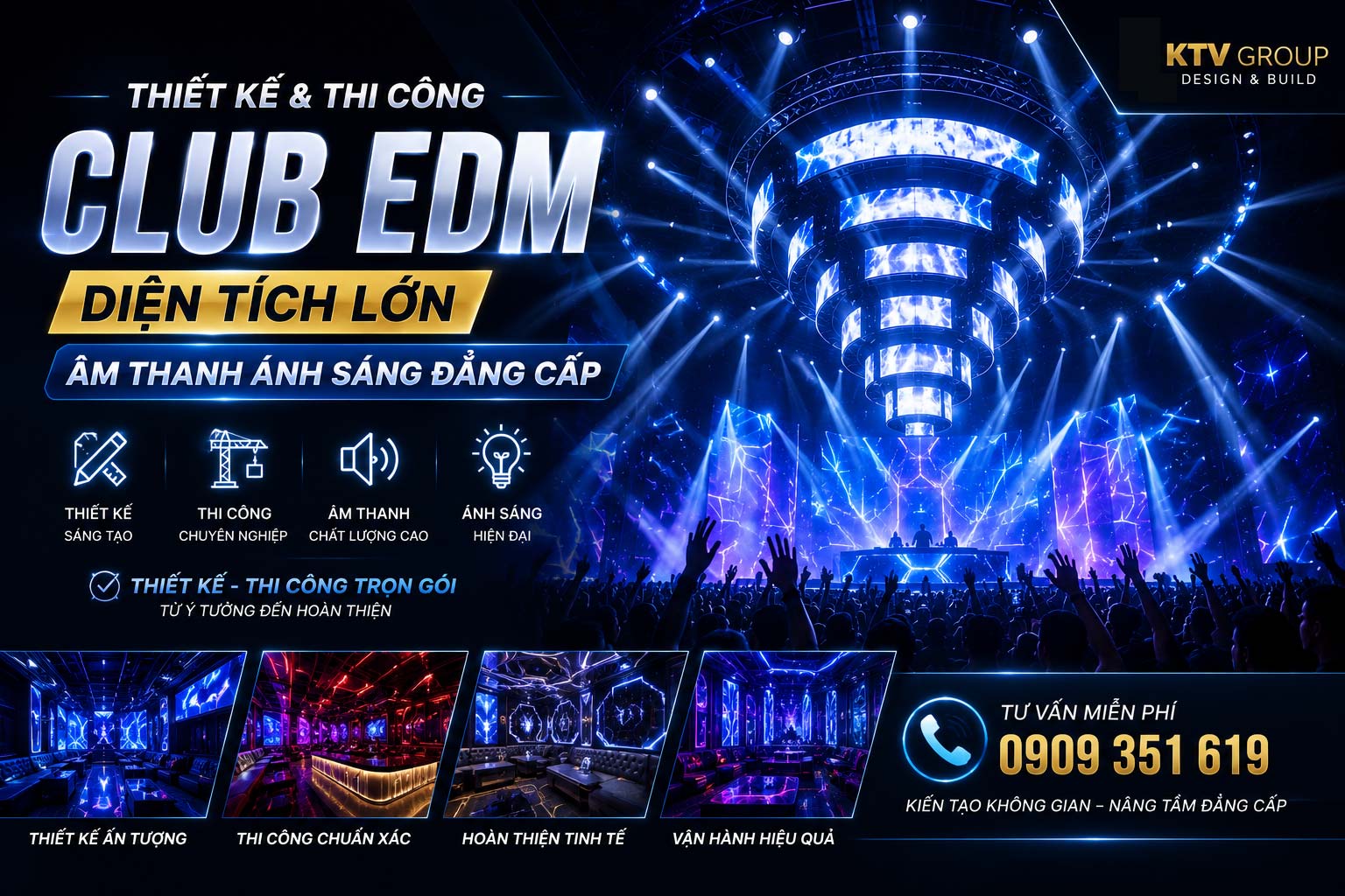 Báo giá Thiết kế Bar Club , Thi công quán Bar uy tín