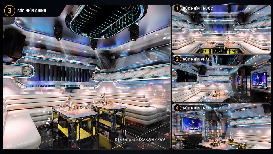 Thiết kế phòng karaoke đẹp tối ưu trải nghiệm khách hàng