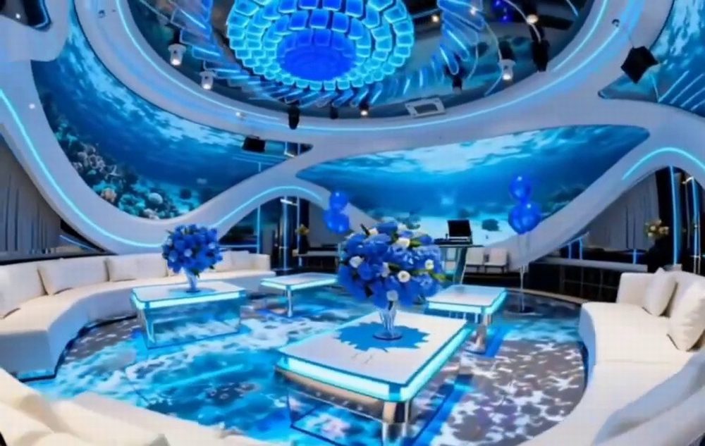 Nội thất phòng karaoke Ocean Luxury sang trọng hiện đại