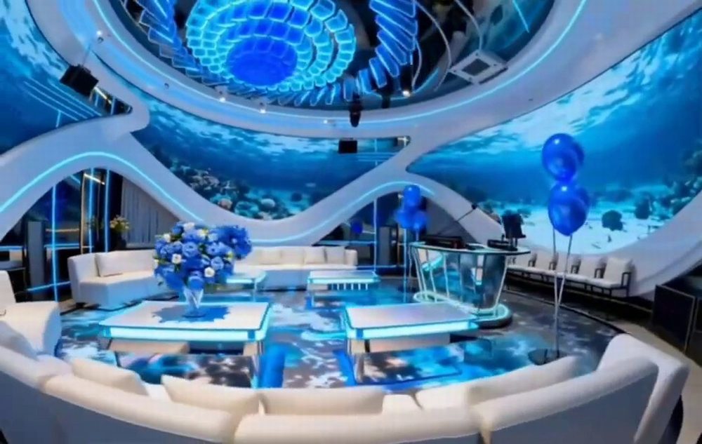 Phòng karaoke VIP chủ đề đại dương đẹp hoành tráng