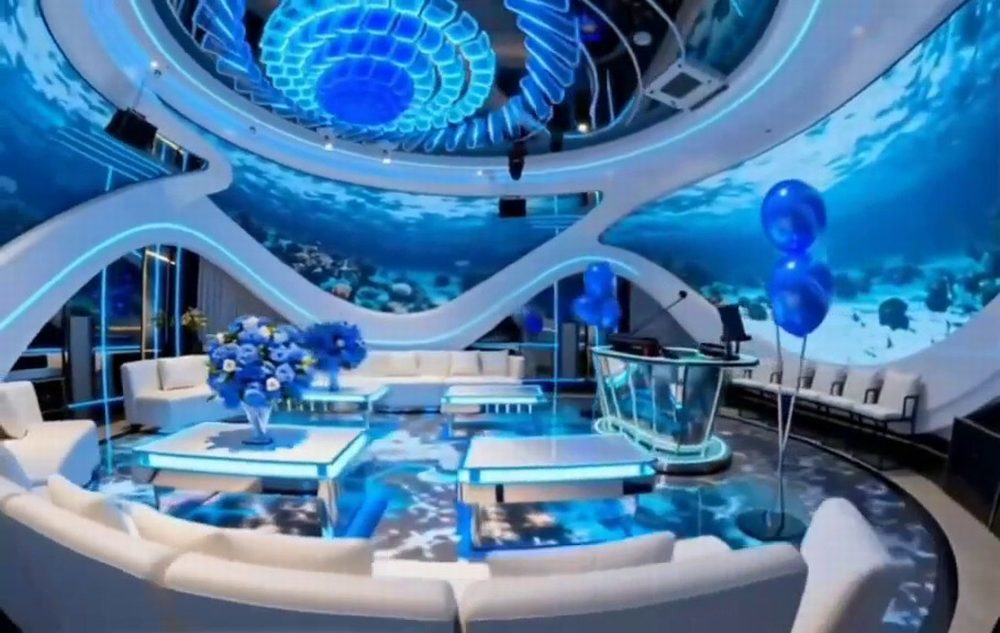 Thiết kế karaoke LED 3D không gian biển độc đáo