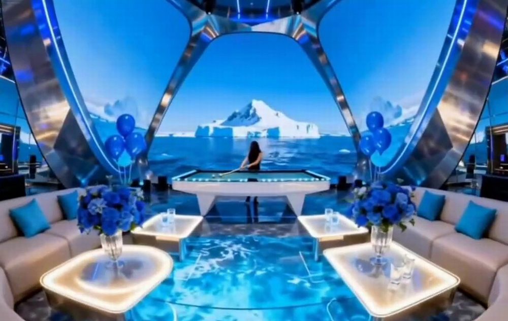 Thi công karaoke phong cách Ocean hiện đại chuẩn VIP