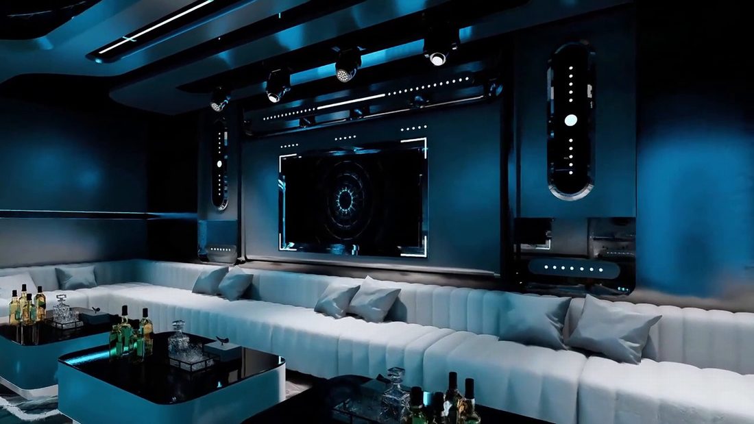 Thi công nội thất karaoke cao cấp bằng vật liệu bền đẹp. Phòng karaoke Luxury với ánh sáng LED nghệ thuật độc đáo.