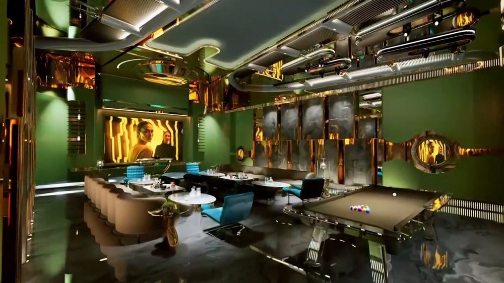 Mẫu phòng karaoke VIP hiện đại tối ưu công năng, sử dụng đá nhân tạo, kính cường lực và nội thất cao cấp. 