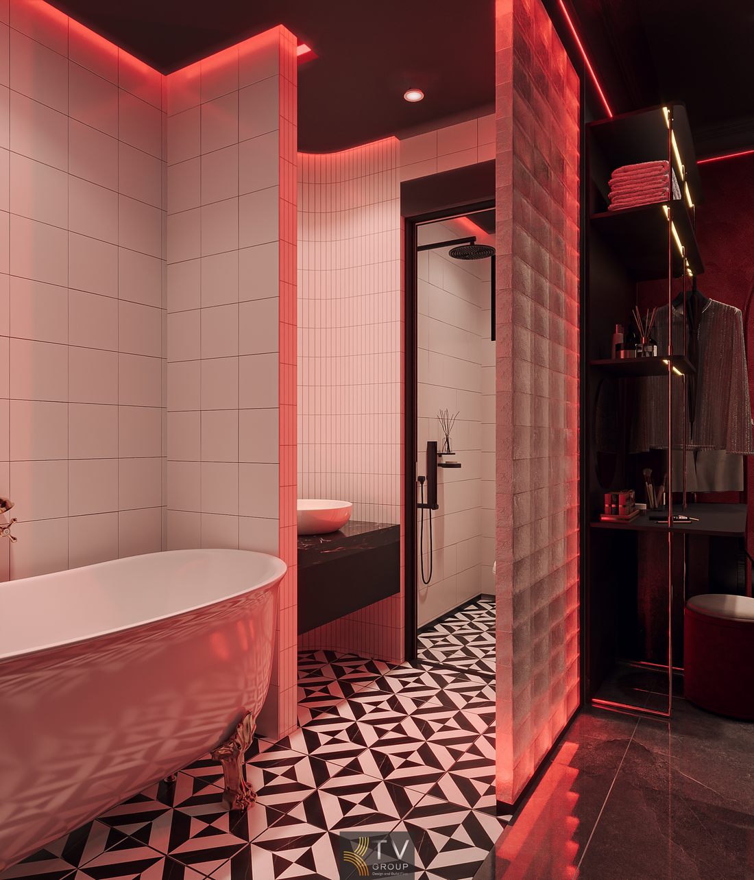 Thiết kế phòng khách sạn với hệ ánh sáng gián tiếp, nội thất cao cấp và không gian mang tính trải nghiệm cao 