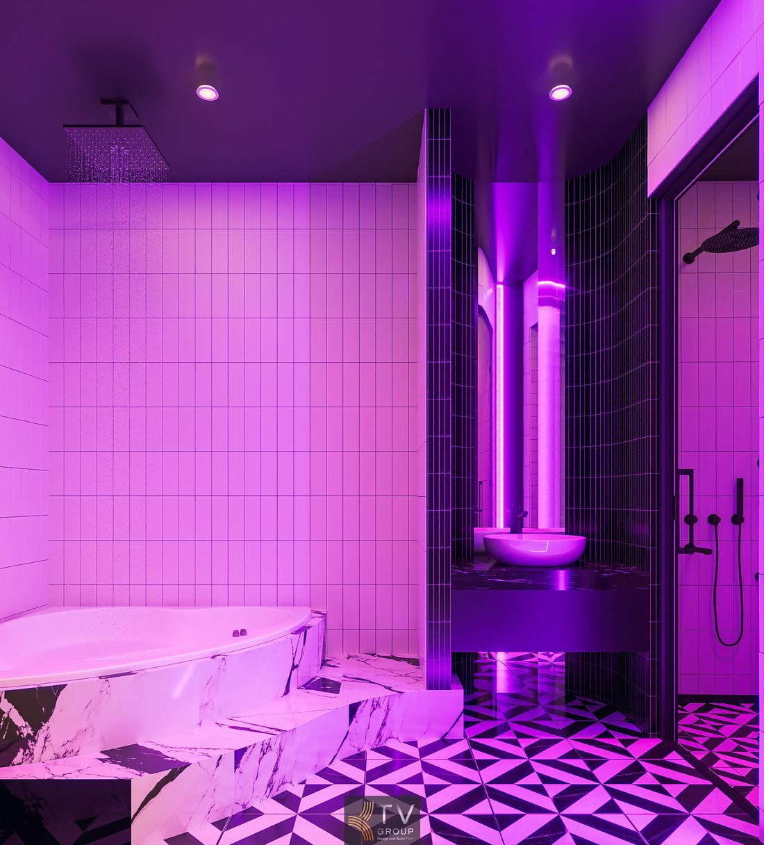 nội thất phòng khách sạn hiện đại kết hợp ánh sáng nghệ thuật và bố cục độc đáo tạo nên không gian nghỉ dưỡng khác biệt 