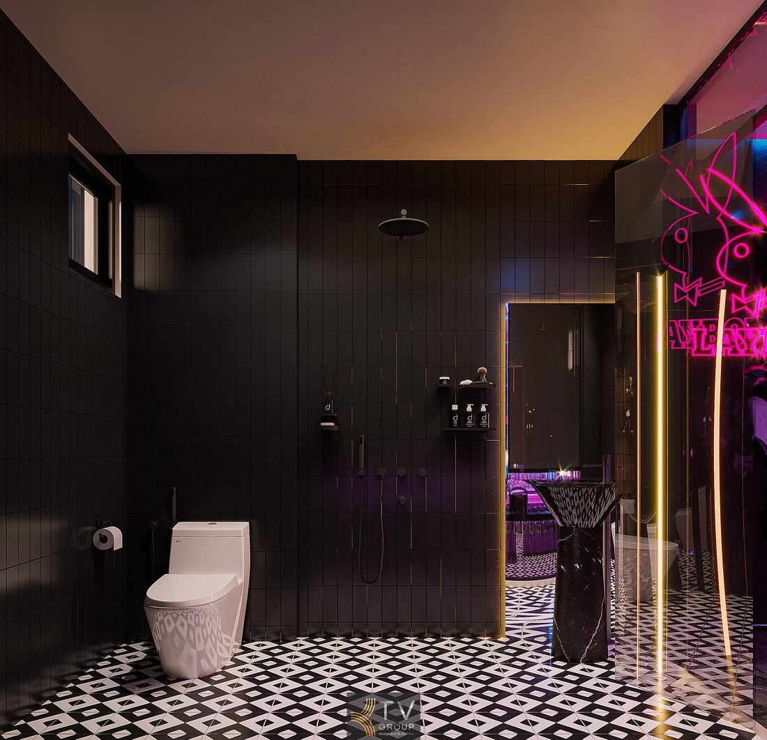 Không gian khách sạn phong cách tương lai với ánh sáng LED đa lớp, vật liệu kim loại sáng bóng, sàn phản chiếu và nội thất hiện đại tạo nên tổng thể ấn tượng và khác biệt. Phòng khách sạn concept ánh sáng hiện đại với thiết kế độc đáo, nội thất cao cấp, hệ đèn LED nghệ thuật và vật liệu phản chiếu giúp nâng cao trải nghiệm lưu trú.