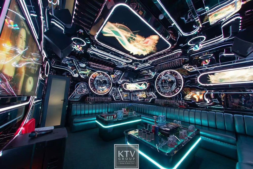 KTV GROUP thi công Karaoke LV Bistro K TPHCM