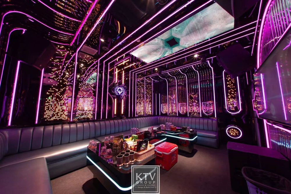 Thiết kế nội thất Karaoke LV Bistro K Lê Hồng Phong
