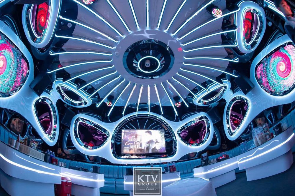 Thi công nội thất Karaoke LV Bistro K Lê Hồng Phong