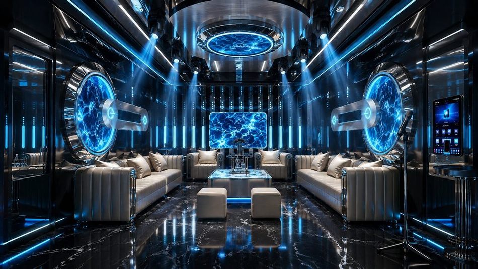 Giải pháp kinh doanh karaoke từ thiết kế đến vận hành tại TPHCM Thiết kế thi công tổng thầu karaoke trọn gói A-Z tại TPHCM 