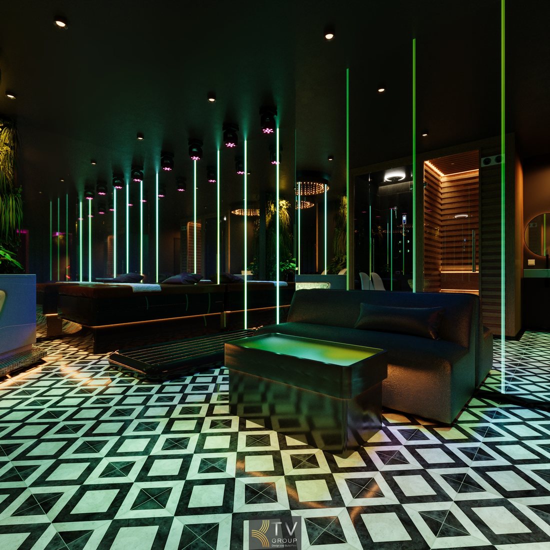 Mẫu thiết kế thi công phòng massage cao cấp tại Quận 1 chú trọng công năng vận hành, cảm xúc không gian và hiệu quả đầu tư, phù hợp mô hình kinh doanh massage hiện đại.