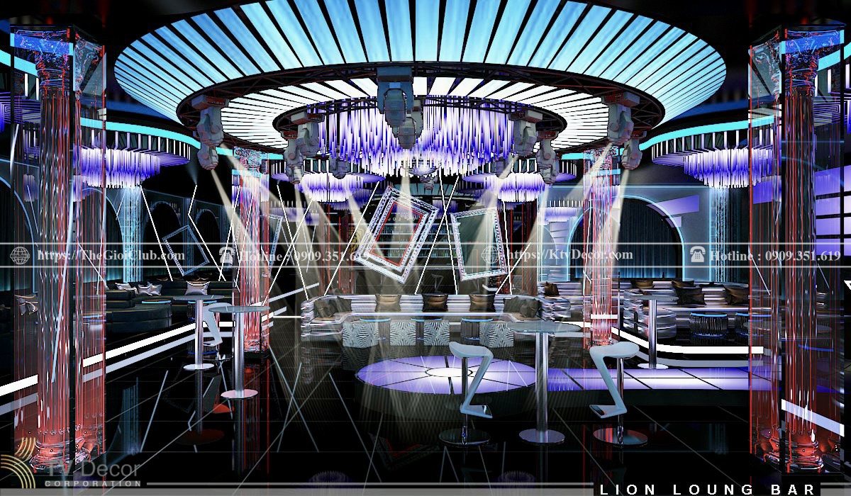 Báo giá thiết kế nội thất Lounge Bar tại Hải Phòng 3