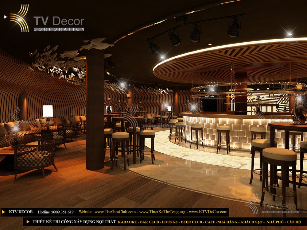 Xu hướng thiết kế Bar Club - Lounge - Beer Club - Pub 136