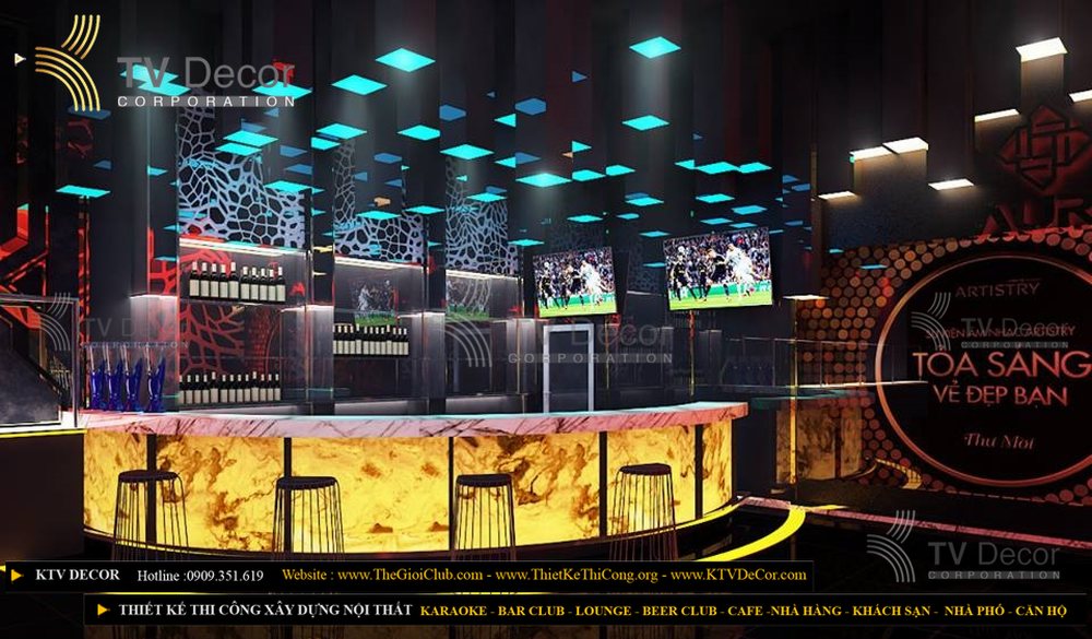 Xu hướng thiết kế Bar Club - Lounge - Beer Club - Pub 102