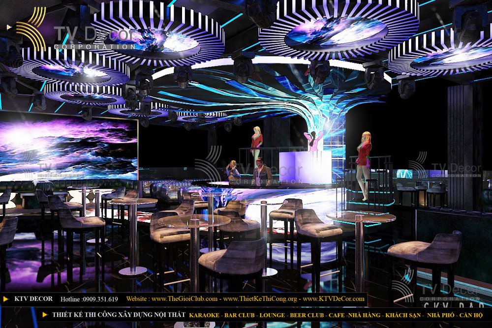 Xu hướng thiết kế Bar Club - Lounge - Beer Club - Pub 59