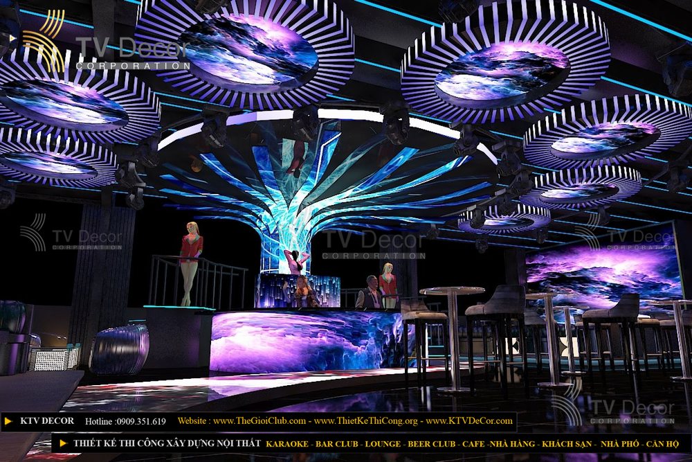 Xu hướng thiết kế Bar Club - Lounge - Beer Club - Pub 71
