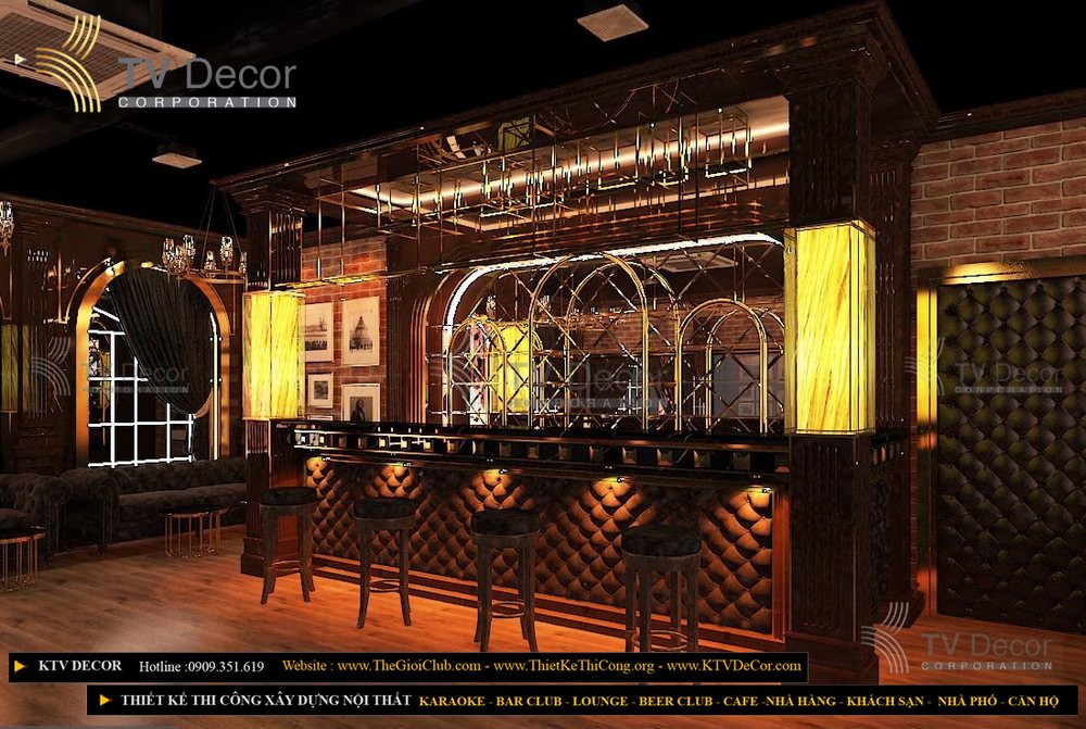 Xu hướng thiết kế Bar Club - Lounge - Beer Club - Pub 89