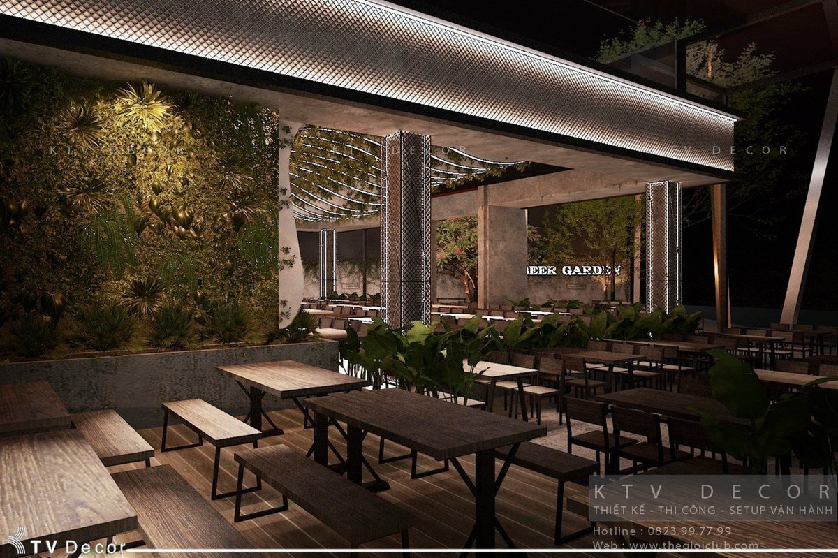 Báo giá thiết kế thi công set up Bar Club,Lounge,Beer Garden 16