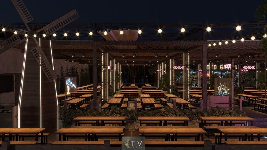 báo giá thiết kế Beer Garden,báo giá thi công Beer Garden 12