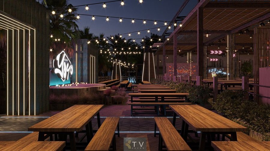 báo giá thiết kế Beer Garden,báo giá thi công Beer Garden 13