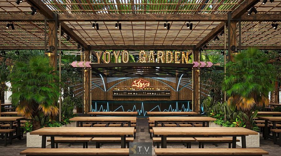 báo giá thiết kế Beer Garden,báo giá thi công Beer Garden 14