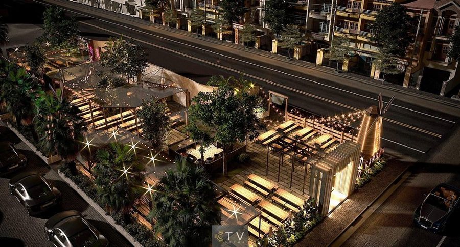 báo giá thiết kế Beer Garden,báo giá thi công Beer Garden 19