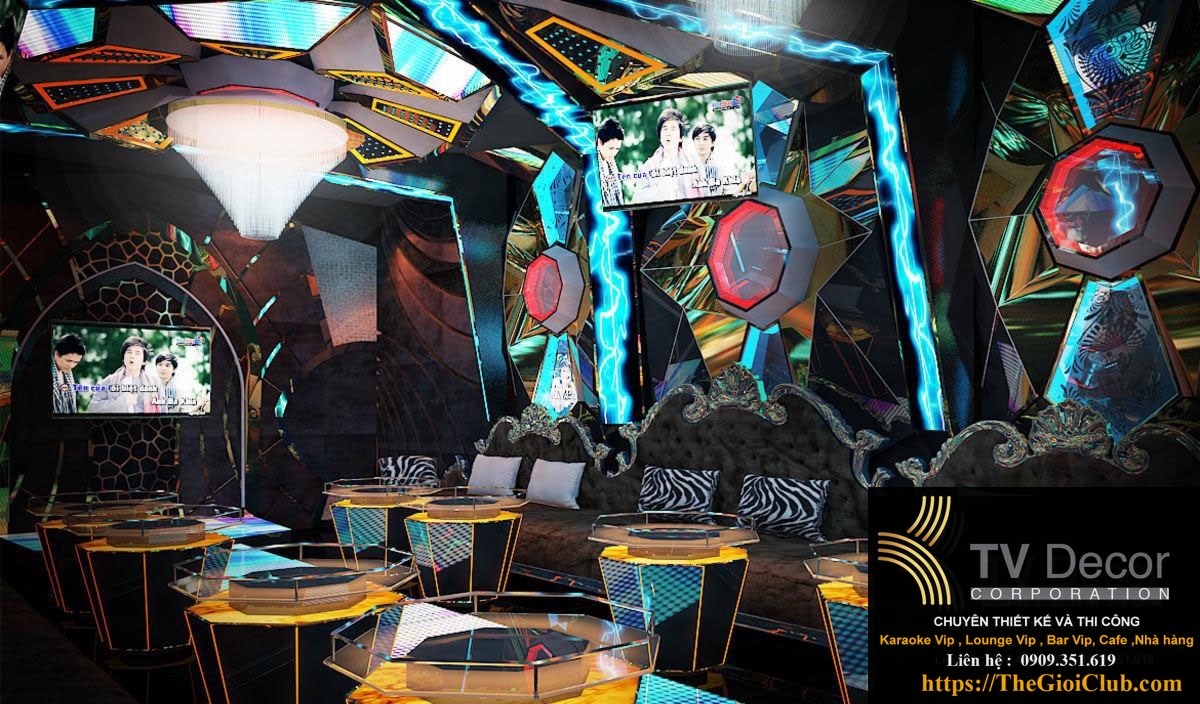 Mẫu thiết kế phòng karaoke KTV31 1,Thiết kế phòng karaoke phong cách hiện đại phòng VIP KTV31 