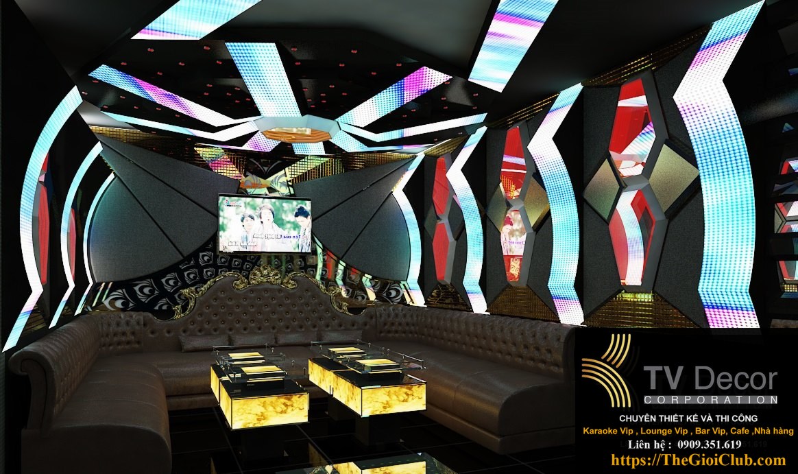 Mẫu thiết kế phòng karaoke KTV52 2,Kinh doanh phòng karaoke và muốn quán mình thật ấn tượng